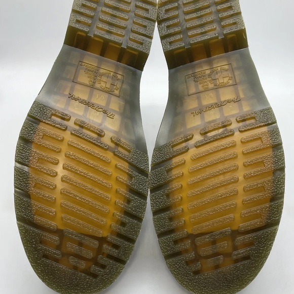 Dr. Martens 1460 Pascal Black/Dark Grey 8-Eye Smooth Leather Boots Mens Multi - Picture 6 of 6